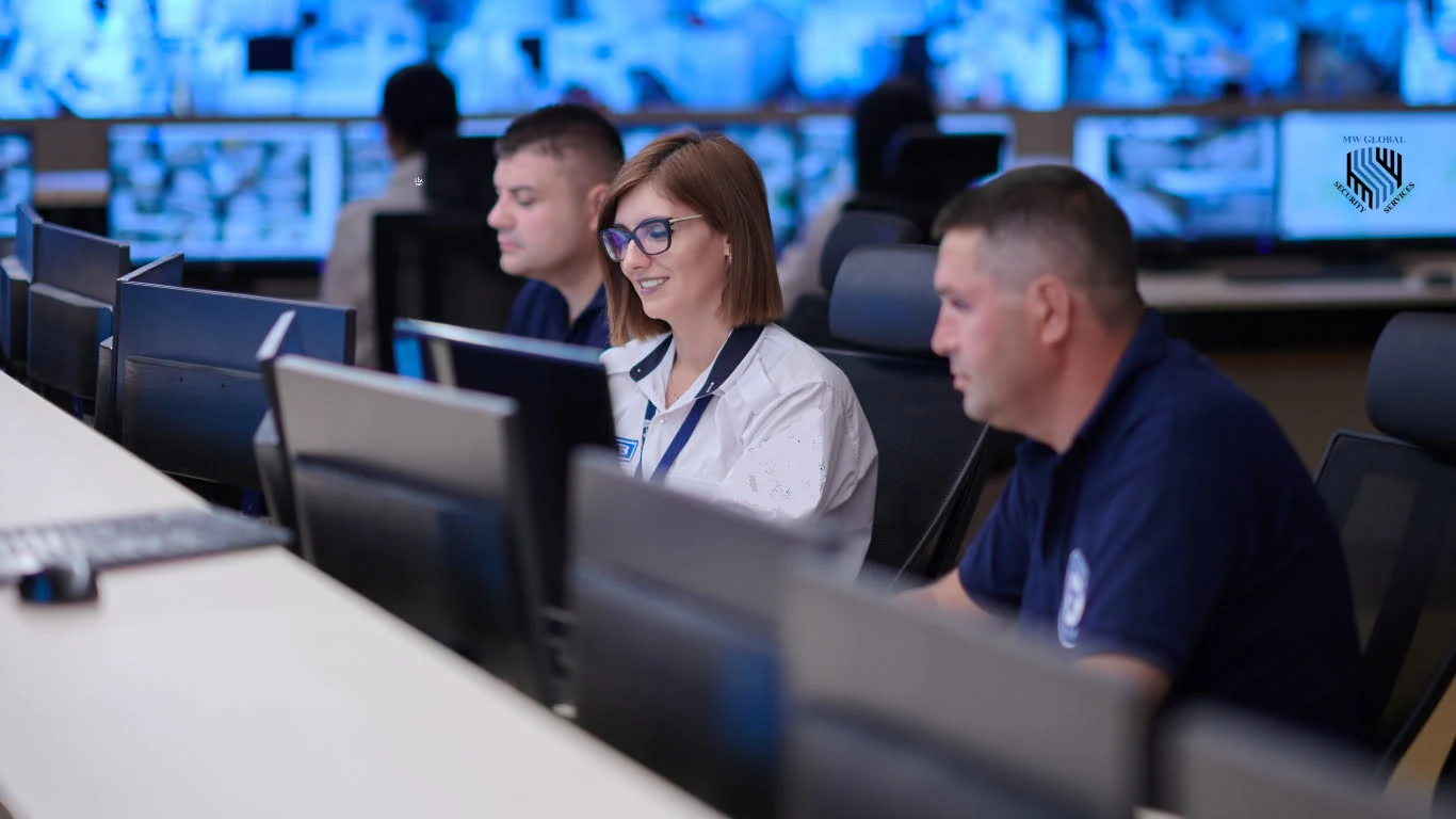Alarm and CCTV monitoring control centre MW Global Security alarm monitoring
