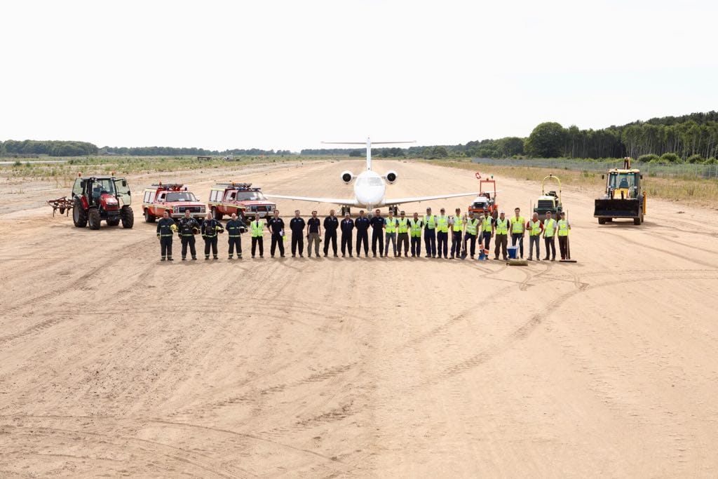 Experienced security team supporting specialist aircraft testing and aviation operations